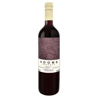 Vino Tinto Merlot 750 ml (Adobe)