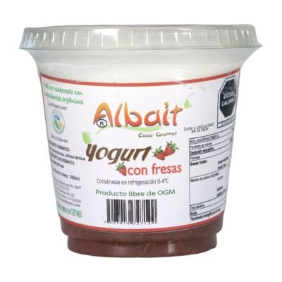 Yoghurt de Fresa 250 Ml (Albait)