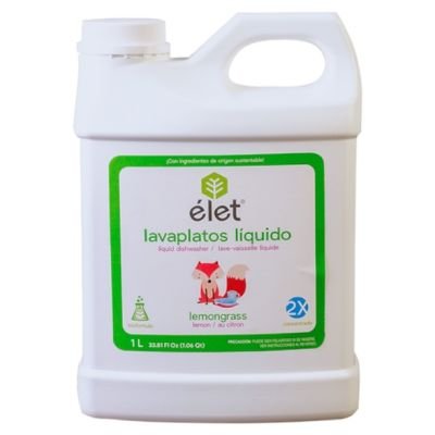 ELET Lavaplatos Liquido Lemongrass 1L (ELET)