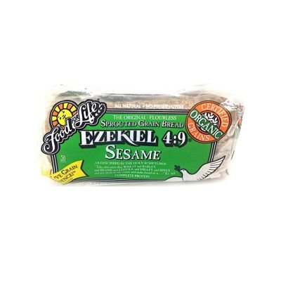 Pan cereales germinados ajonjolí 680gr (Ezekiel)