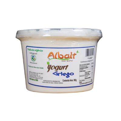 Yoghurt griego 500gr (albait)