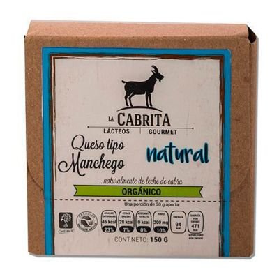 Queso manchego natural 150g (La Cabrita)