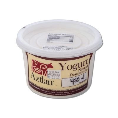 Yoghurt descremado 450ml (aztlan)