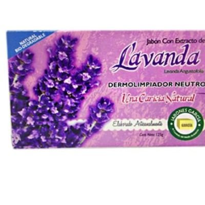 Jabon de lavanda 125GRS (GARCIA)